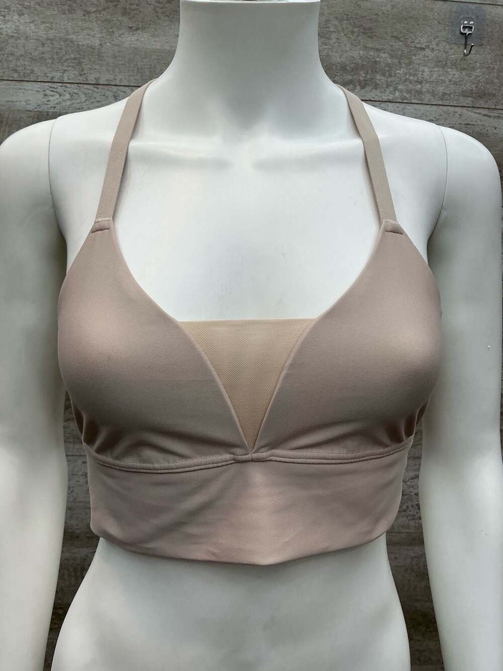 OFFLINE by Aerie Stretch Medium Support Longline V-Neck Bralette